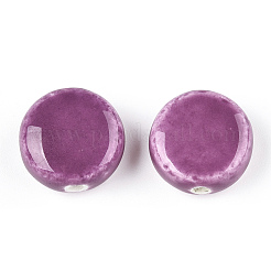 Фарфоровые бусины ручной работы X-PORC-Q215-15x14mm-01