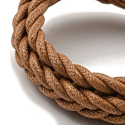 Регулируемые двухслойные многопрядные браслеты из искусственной кожи с плетеными шнурами BJEW-F468-16