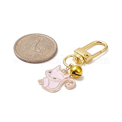 Подвесные украшения из сплава эмали HJEW-JM00995