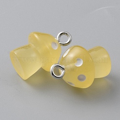 Подвески из светящейся полупрозрачной смолы&nbsp;RESI-CJC0011-29F