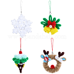 Набор для самостоятельного изготовления украшений на рождественскую тематику&nbsp;DIY-SC0032-75