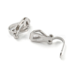 Латунные серьги с клипсами&nbsp;EC110-NF