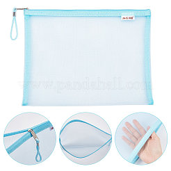 8 шт. 8 кармана для файлов из нейлоновой сетки AJEW-GF0006-44