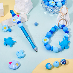 108шт пищевые экологически чистые силиконовые бусины SIL-TA0002-74