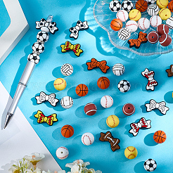 12 стиль силиконовых бусин SIL-PA0001-06