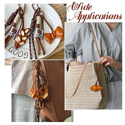 4 шт. 4 стиля подвесные украшения из ПВХ с имитацией хлеба&nbsp;ST-CJ0028-11