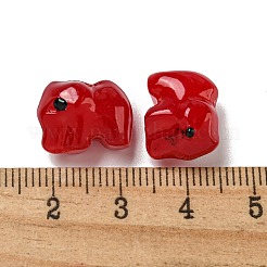 Прозрачные стеклянные бусины ручной работы GLAA-N0028-01A