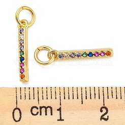 Стойки обшивки латунь кубического циркония подвески KK-M258-07G