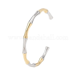 Браслеты-манжеты из нержавеющей стали 304&nbsp;BJEW-B150-01GP