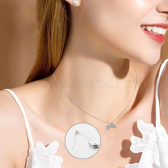 3 шт. 3 стиля 925 серебряных булавки-конвертера для подвески&nbsp;STER-BBC0008-54S