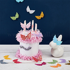 Ahademaker 110 шт. 11 цвета аксессуары для украшений из нетканого материала DIY-GA0004-10