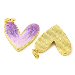 Латунь эмаль подвески&nbsp;KK-S401-16G-B