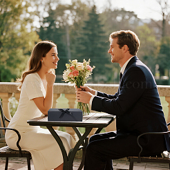 Складные бумажные подарочные коробки с лентой CON-WH20001-11D-02