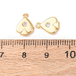 Латунные микро проложить кубического циркония подвески&nbsp;KK-A284-08G