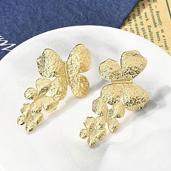 Ионное покрытие (ip) серьги-гвоздики из нержавеющей стали 304 для женщин&nbsp;EJEW-A119-17G