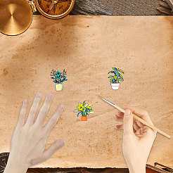 Пластиковые штампы&nbsp;DIY-WH20018-0244