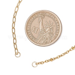 Изготовление цепочки из нержавеющей стали 304.&nbsp;AJEW-JB01549