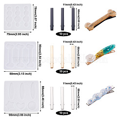 3 шт. 3 силиконовые Молды DIY-BG0001-09