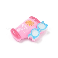 Симпатичные кабошоны из непрозрачной смолы&nbsp;RESI-L046-E02