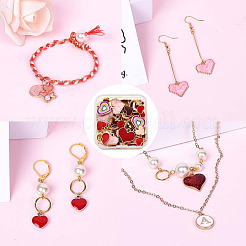 Подвески из эмали и сплава&nbsp;PALLOY-KS0002-04