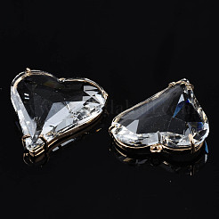 Прозрачные стеклянные подвески X-GLAA-Q088-022