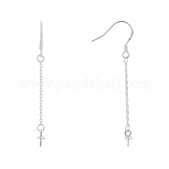 925 найденные крючки серебристого серебра STER-I014-26S