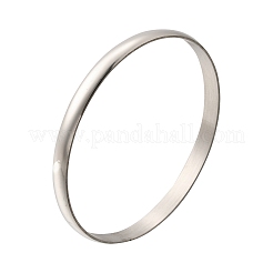 Простые браслеты из нержавеющей стали 304 для женщин&nbsp;LS-BJEW-V004-02B-P