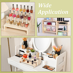 3 шт. деревянные подставки для дисплея для браслетов ODIS-WH0004-07