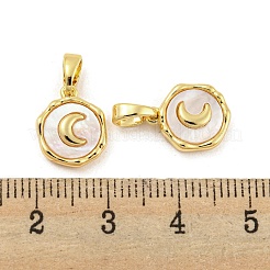 Подвески из латунных ракушек&nbsp;KK-G490-34G