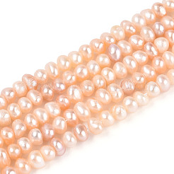 Нити из натурального культивированного пресноводного жемчуга PEAR-N025-01C