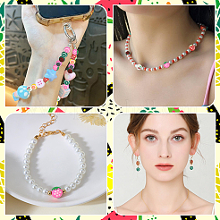 180 шт. 9-х цветные бусины из полимерной глины ручной работы с фруктовой тематикой&nbsp;CLAY-PA0001-15