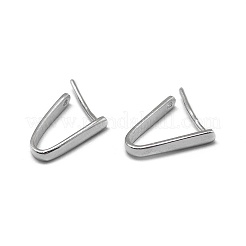 Антикоррозийное родиевое покрытие 925 серебряная подвеска STER-L057-080A-P