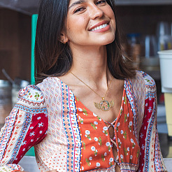 Наборы для самостоятельного изготовления ожерелий с подвесками&nbsp;DIY-FW0001-29