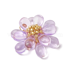 Подвески из прозрачного стекла в форме капли&nbsp;PALLOY-MZ00601-03