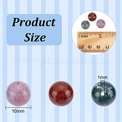 4 нити натуральных индийских агатовых бусин нити G-OC0005-16B