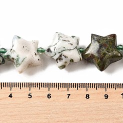 Натурального дерева агат бисер нитей G-U023-C01-08