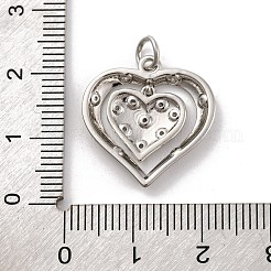 Латунные микро проложить кубического циркония подвески&nbsp;KK-U033-12P-01