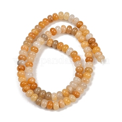 Природный Топаз нефрита бисер нитей G-R403-4x6-26