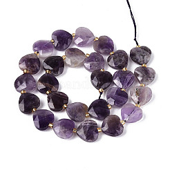 Природный аметист нитей бисера&nbsp;G-P592-B10-01
