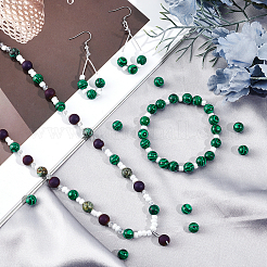 Синтетического малахита бисер нитей G-AR0002-65