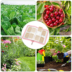 Обложки для книг с застежкой-молнией на 6 кольцо&nbsp;AJEW-WR0002-44