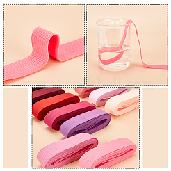 25м 10-х цветная плоская эластичная резинка EC-BC0001-50