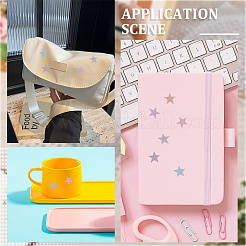 Лазерные наклейки для домашних животных из пластика DIY-WH20011-43D