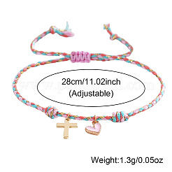 Латунь шарм браслеты LU5248-5