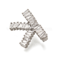 Стойка покрытие латунь прозрачный кубический цирконий бант соединительные подвески&nbsp;KK-H508-24P