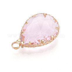 Прозрачные стеклянные подвески KK-N283-02H-G