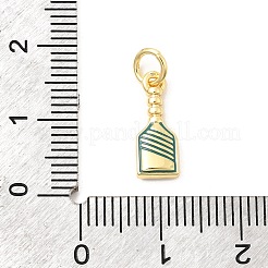 Латунь эмаль подвески&nbsp;KK-Z147-11G