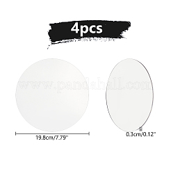 Акриловая прозрачная нажимная пластина OACR-WH0037-24A