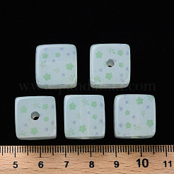 Окрашенные акриловые бусины  MACR-S374-11C-04