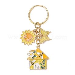 Брелки из цинкового сплава с эмалью&nbsp;KEYC-JKC01460